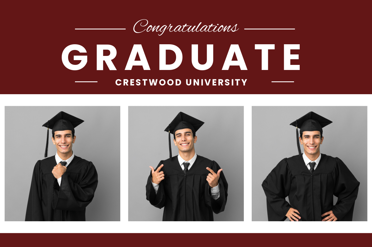 University Graduate Collage Sign Template | Square Signs
