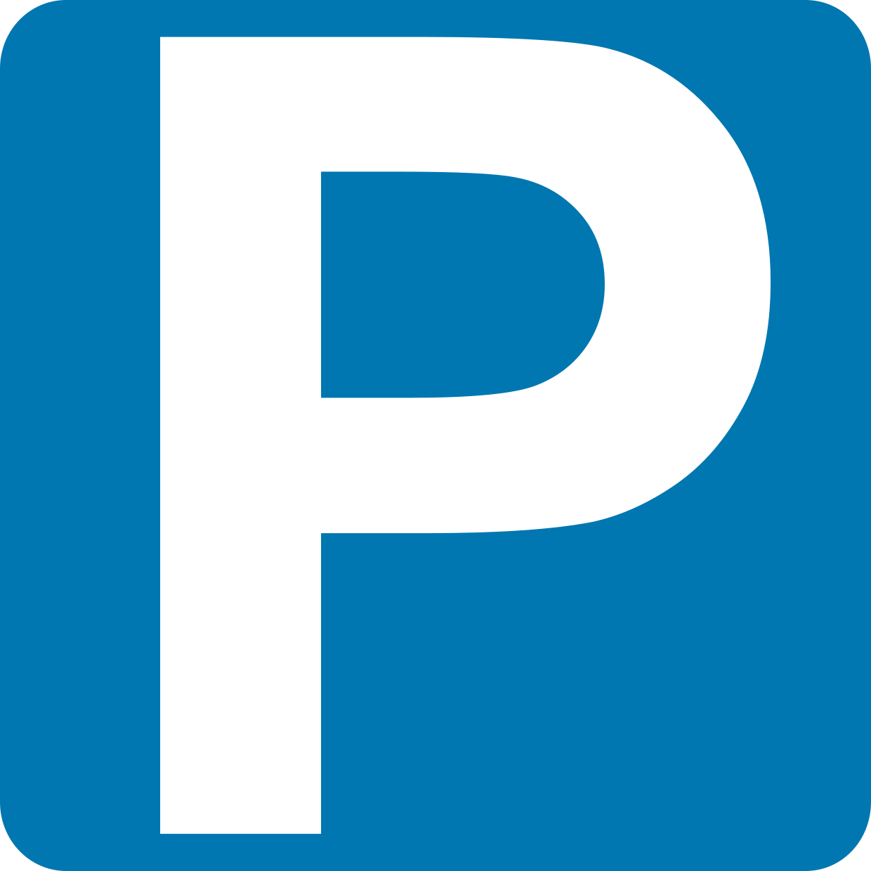 Allowed Parking Area Sign Template | Square Signs