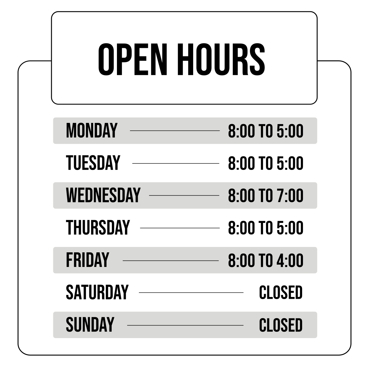 office-hours-template-free-printable-business-hours-templates-pdf