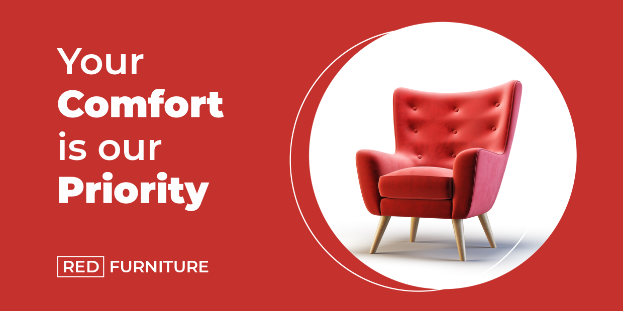 Velvet Armchair Furniture Store Product Promotion Template Square Signs