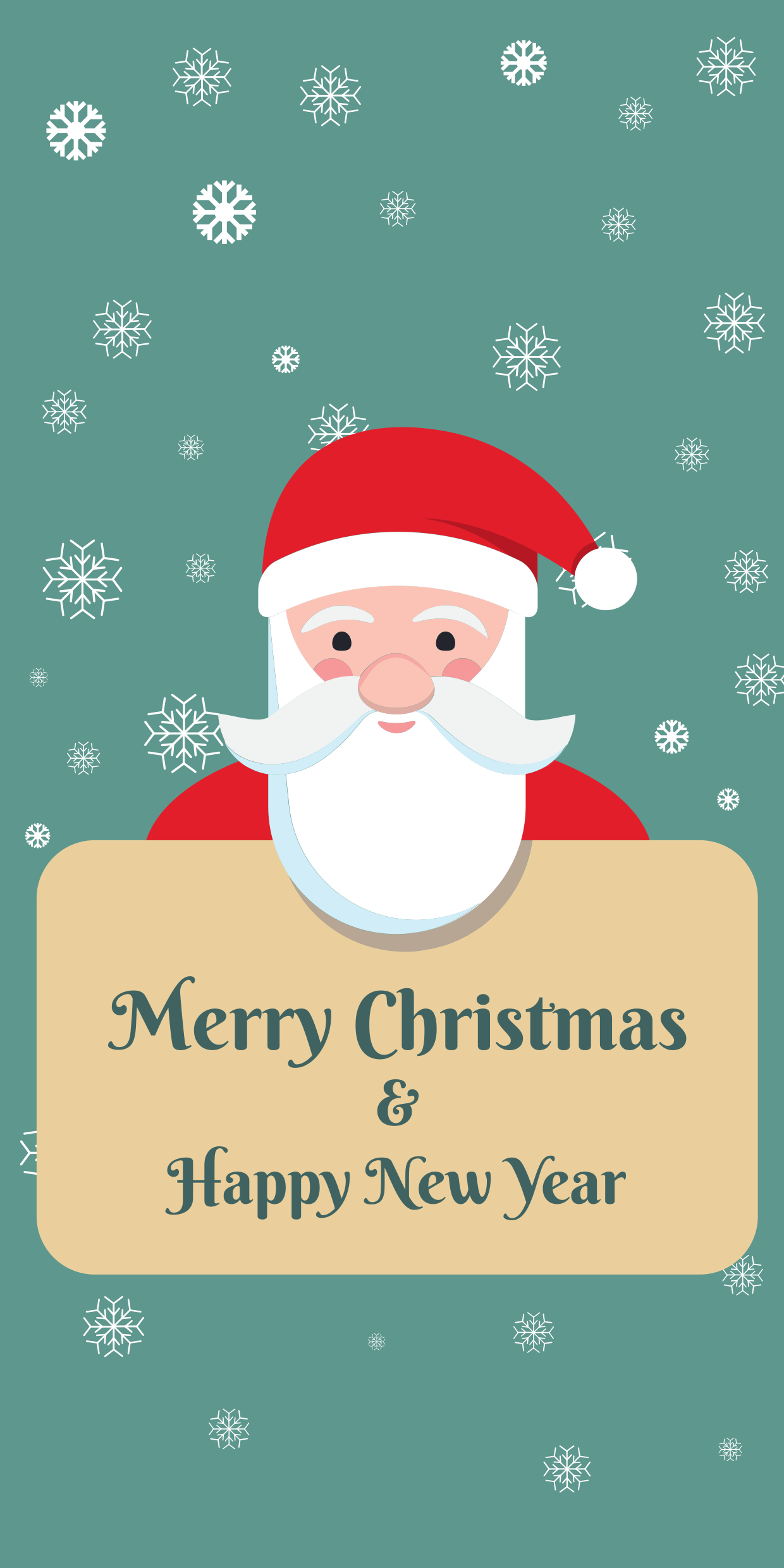 Santa plaque with merry christmas sign template square signs