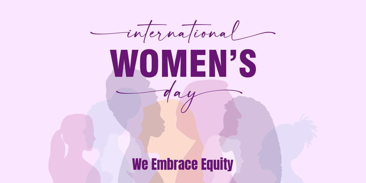 Pastel-Colored Women Silhouettes Women's Day Sign Template | Square Signs