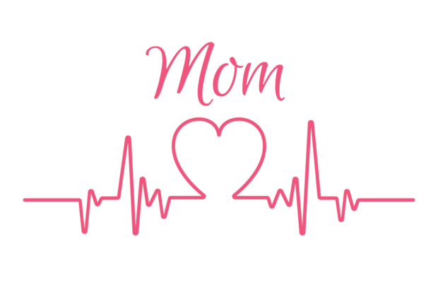 Buy Mother Mom Loves Daughter Heartbeat Lifeline Monitor Decal Sticker  K1121 Online in India - Etsy