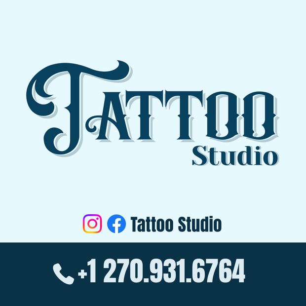 Tattoo Shop Wall Decal Tattoo Studio Sign Logo Wall Stickers Custom Studio  Design Door Window Vinyl Sticker Mural Gift Decor Wall Art 2784ER - Etsy