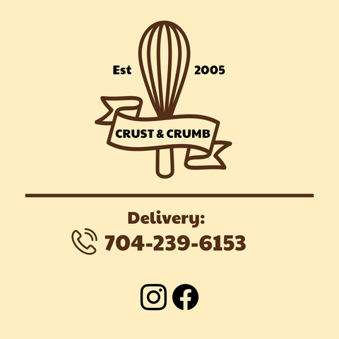 Brown and Beige Crust and Crumb Business Card Template