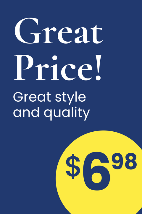 Great price | Sale sign template
