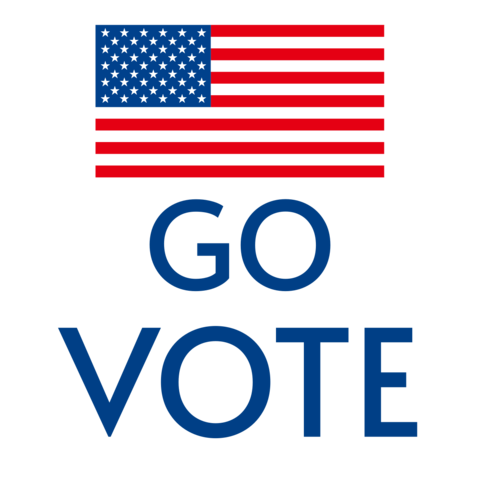 Go Vote Political Sign Template