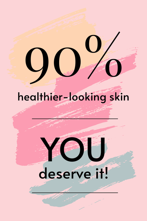 Pink Themed Healthy Skin Care Discount Sign Template