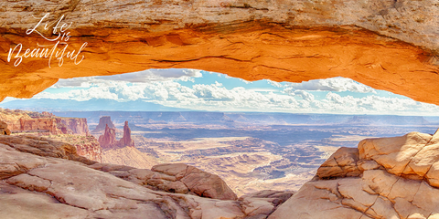 Canyonlands National Park 3 Panel Canvas Print Sign Template