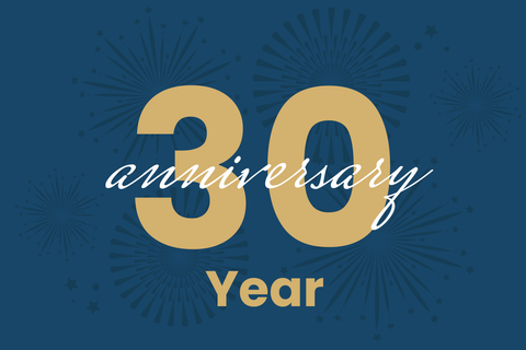 30th Anniversary Sign Template