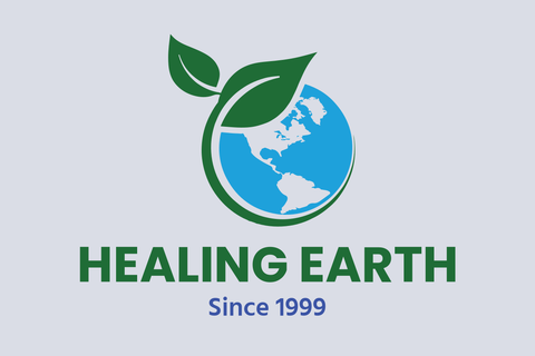 Healing Earth Logo Sign Template