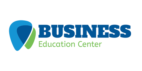 Blue and Green Education Center Logo Sign Template