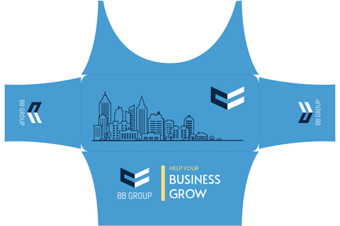 Brand Name, Logo and City Illustrations Table Cover Template