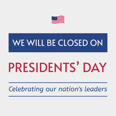Professional Closed on Presidents' Day Template