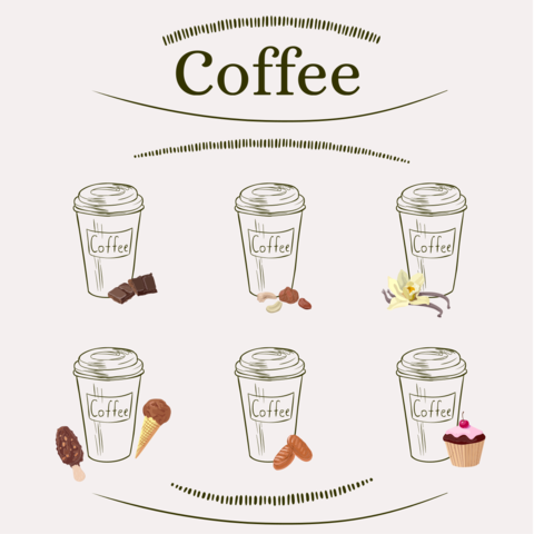 Minimalistic Coffee Shop Sign Template