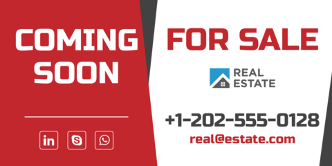 Coming Soon For Sale Real Estate Template
