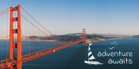 Golden Gate Photo and Inspirational Quote Sign Template