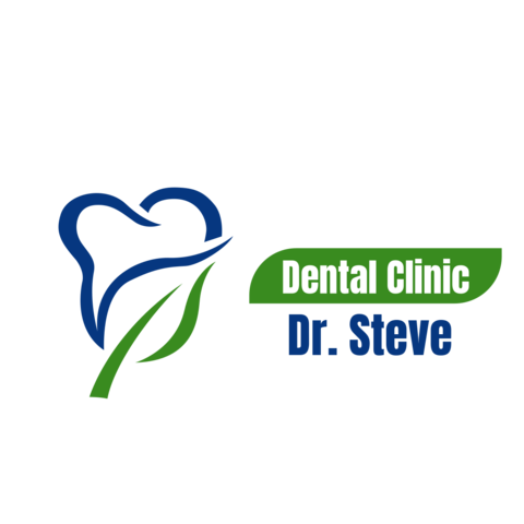 Dental Clinic Logo With a Leaf and Tooth Sign Template