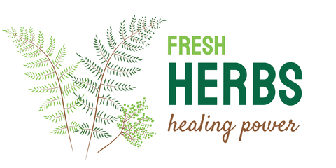 Organic Green Herbal Plants Nature Fresh Herbs Template