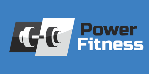 Gym With Logo Reading Power Fitness Sign Template