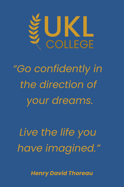 College Graduation Quote Sign Template