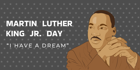 Martin Luther King Jr. Day I Have a Dream Sign Template