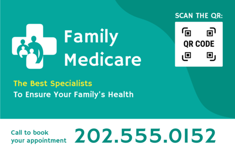Medical Institution Sign Template