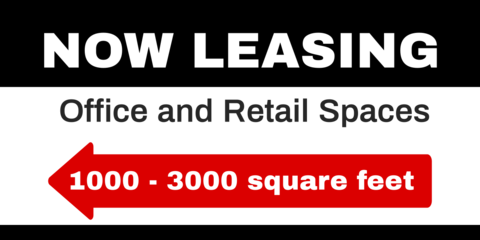 Office and Retail Space Now Leasing Property Template