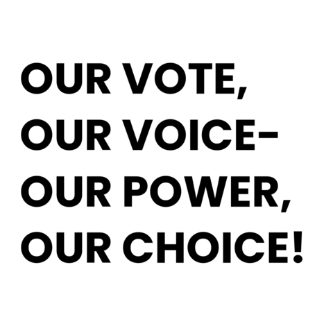 Multiple Ours Protest Sign Template