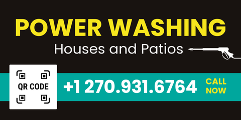 Power Washing Service Sign Template