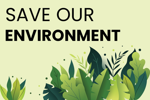 Green Bushes Environmental Conservation Sign Template
