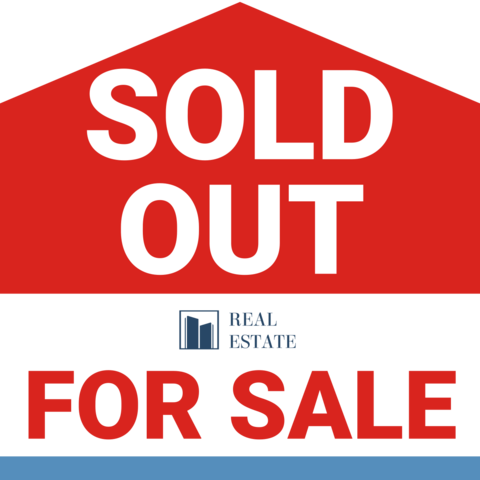 Classic Red and White Sold Real Estate Template