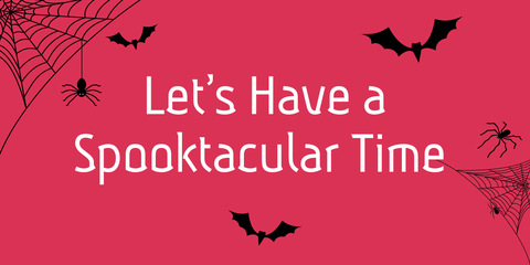 Spiders and Bats With Halloween Quote Sign Template