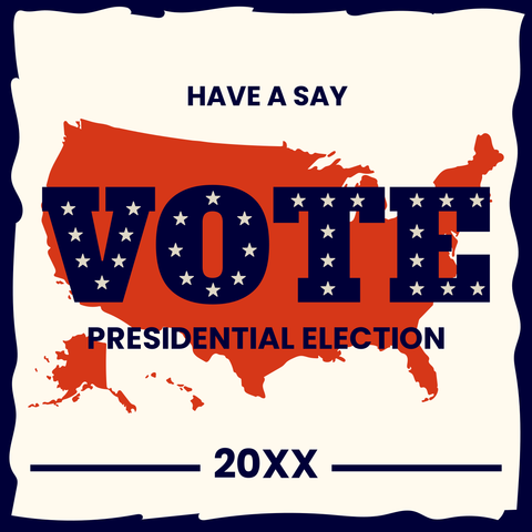 Have a Voice Presidential Election Political Template