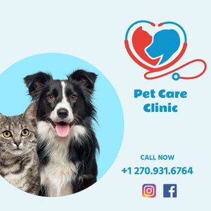 (1x1.5) Pet Care Clinic signage template