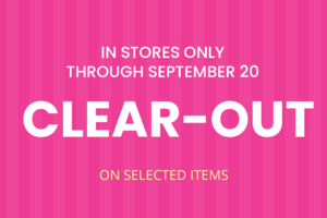 Clear-Out sale signage template